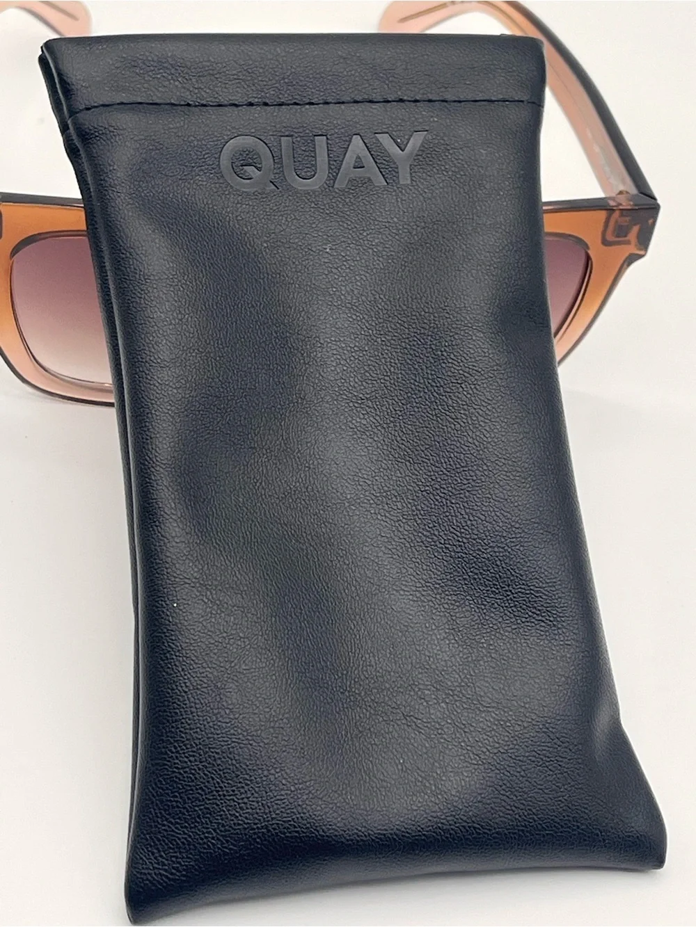 Quay Afterhours Brown Acetate Sunglasses with Brown Gradient Lenses